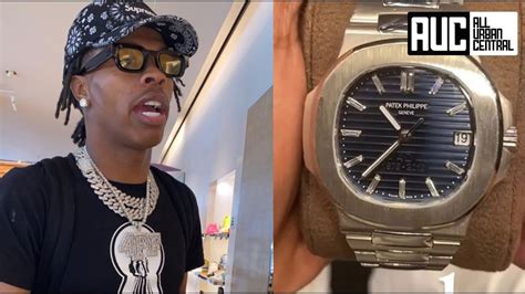 lil babys fake watch|lil baby jewelers.